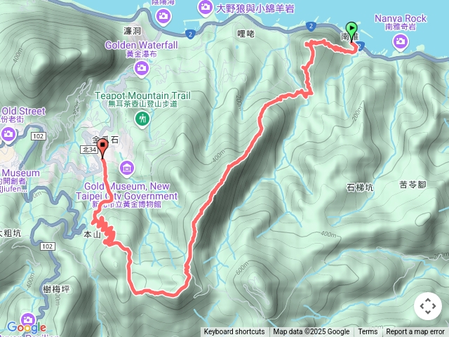 南子吝山劍龍稜半屏山燦光寮山