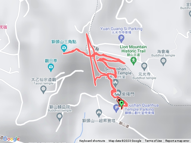 獅頭山-勸化堂停車場