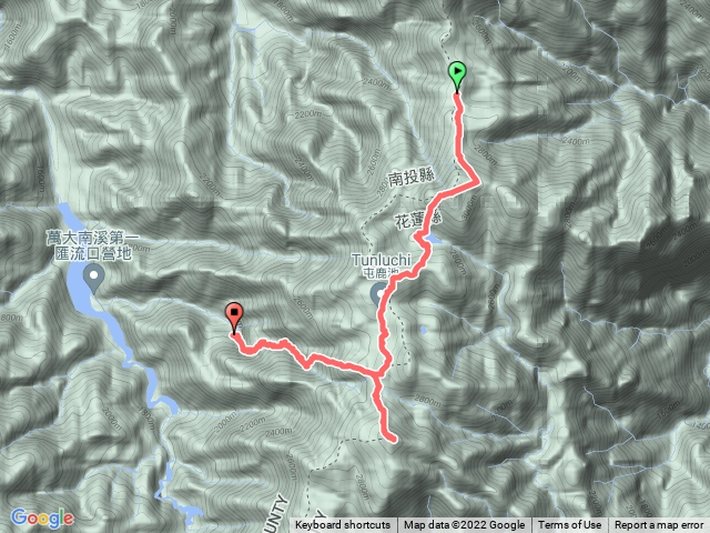 妹池前到第二獵寮