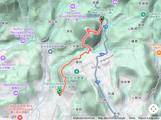 天母古道>紗帽山