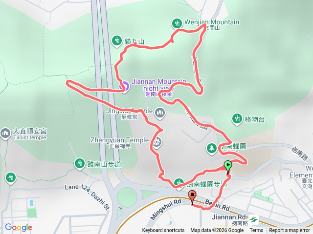 劍南山+五間山+蝴蝶園預覽圖