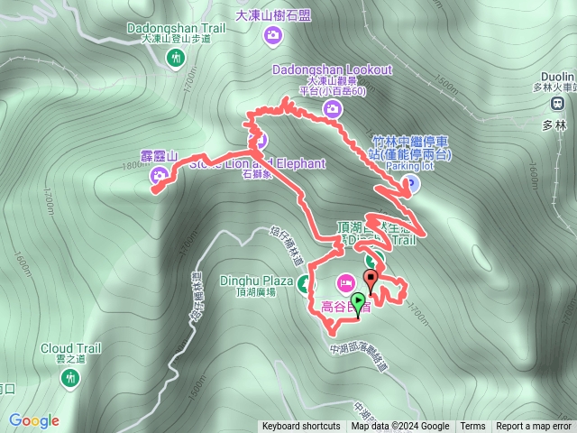 霹靂山大凍山頂湖一日遊預覽圖