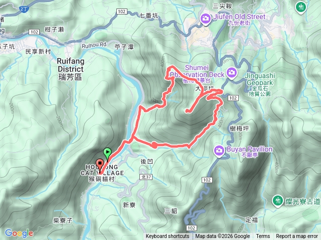 小粗坑古道小粗坑山大粗坑古道預覽圖