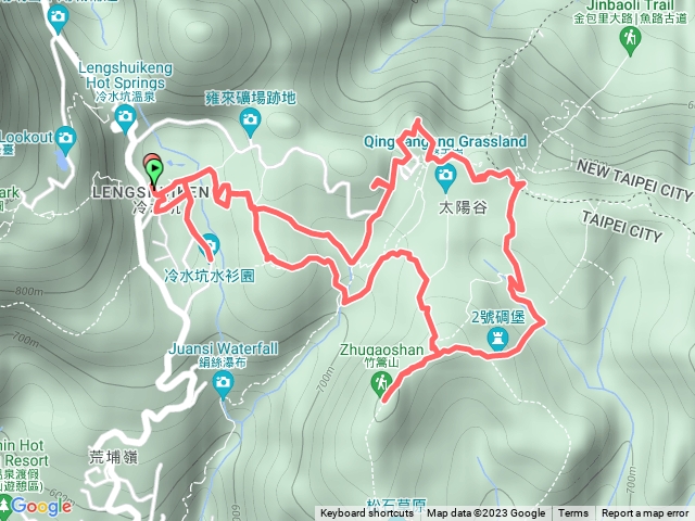 擎天崗11碉堡O型縱走