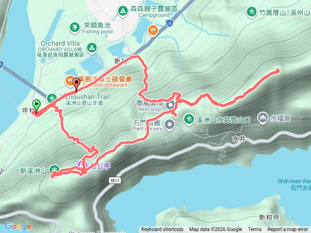 新溪洲山