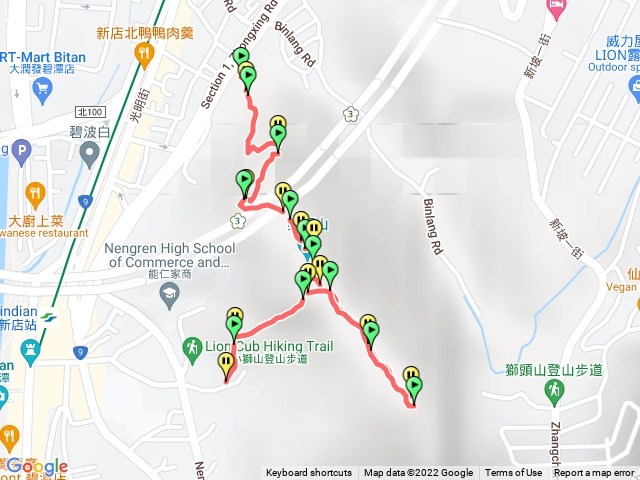 新店獅頭山（小獅山）