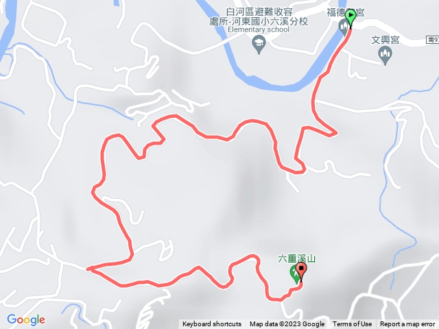 2023-5-5 白河 六重溪山