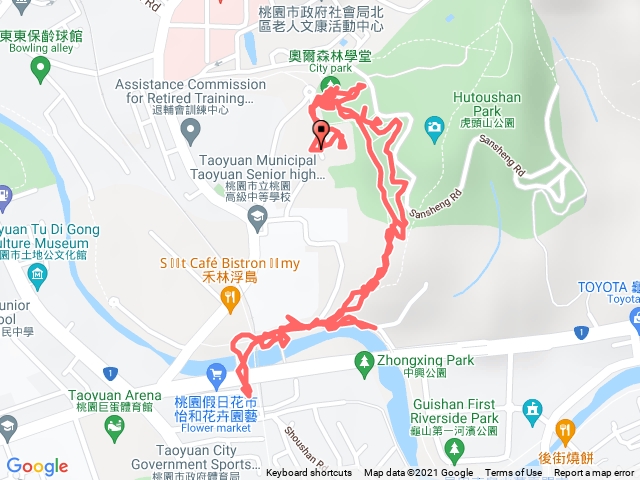 虎頭山休閒行程