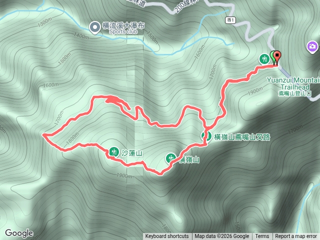 115/07/19橫嶺山-沙連山預覽圖