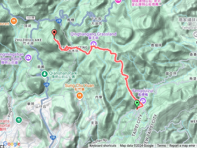 2024臺北大縱走臺北大縱走第三段：小油坑至風櫃口20241018140723