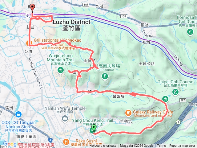 桃園羊稠坑／五酒桶山／山鼻山20241127