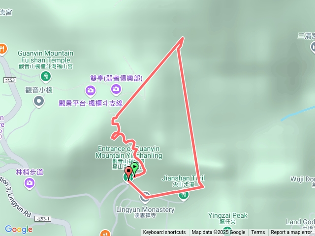 硬漢的奇怪的步道