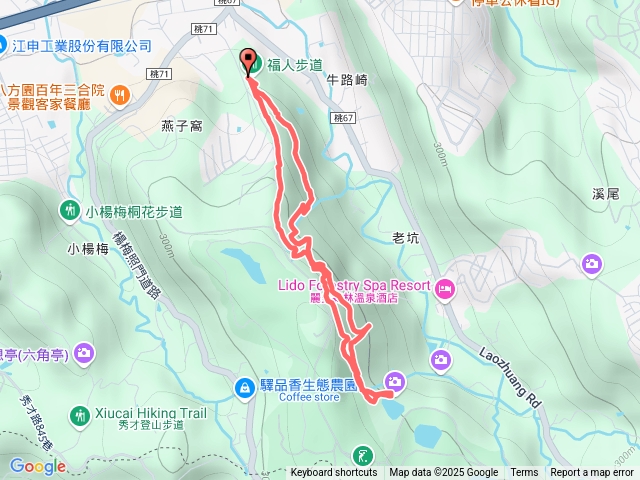 福人步道中線上下線下