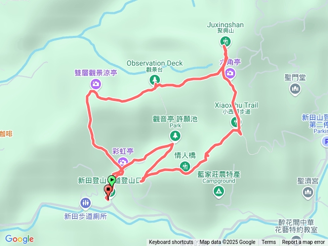 聚興山O形（第一步道起登，第三步道下山）預覽圖