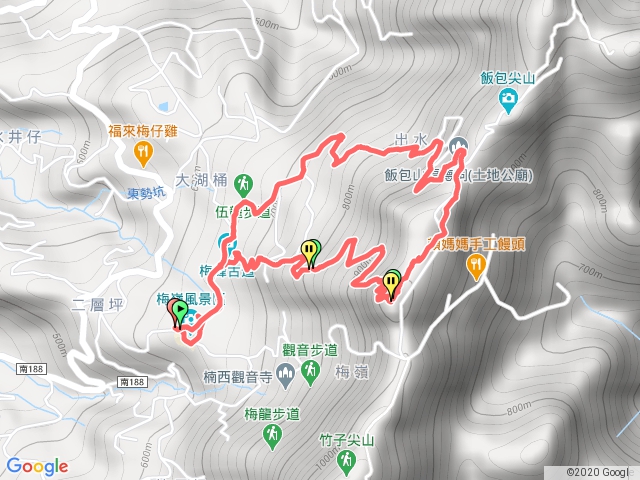 梅峰古道+伍龍步道