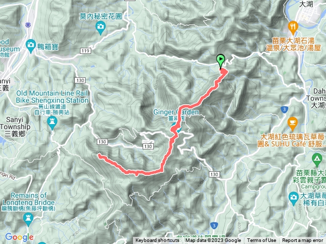 出關古道 十份棟~關刀山西北峰