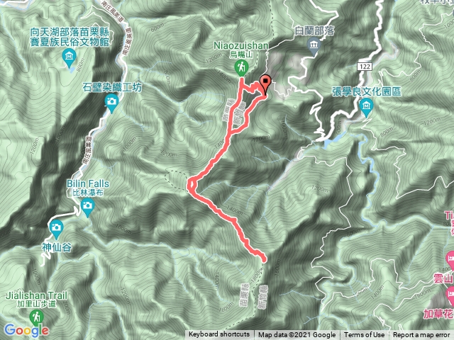 比大鳥縱走(鳥嘴山、大窩山、比林山)