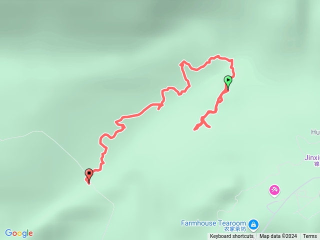 江西省盧山~錦繡谷路線