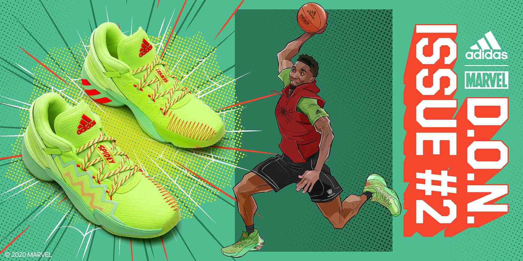 【品牌動態】adidas 聯手 Donovan Mitchell 與 MARVE
