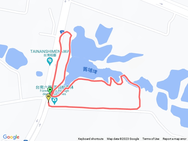 菁埔埤溼地步道預覽圖