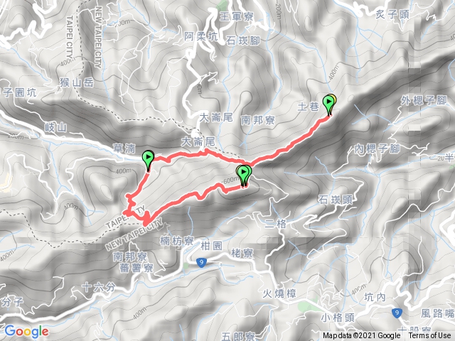 草湳-二格山-筆架山
