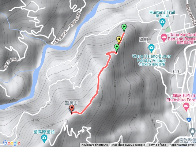 獵人古道至望美山