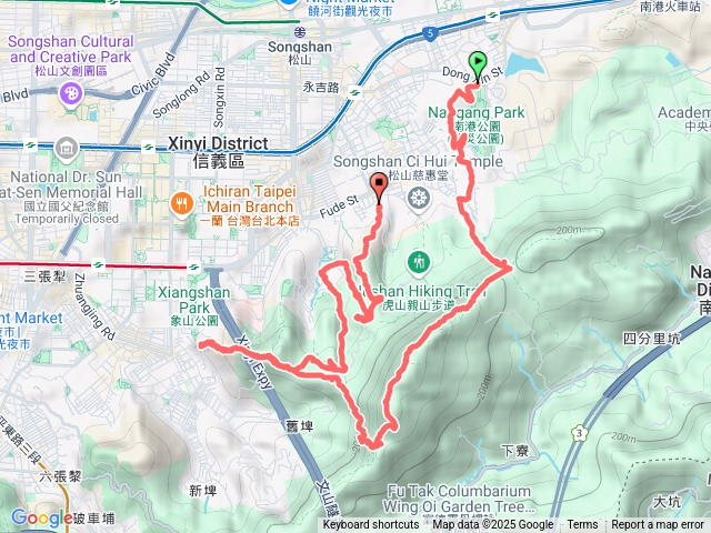 南港山-四獸山連走