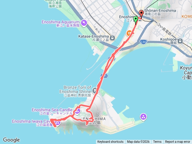 江之島一圈