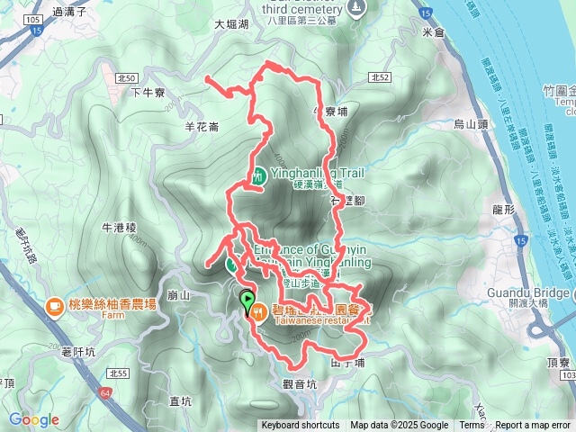 20251011-觀音山（18+2）連峰-第35刷-（➕龍形古道➕觀音山四大秘境）-時間太晚【放棄（牛港稜山）】