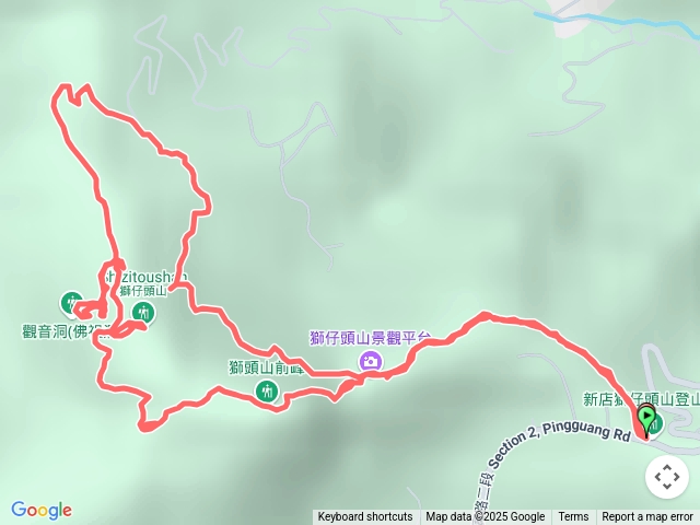 小百岳集起來獅仔頭山登山步道202504141502