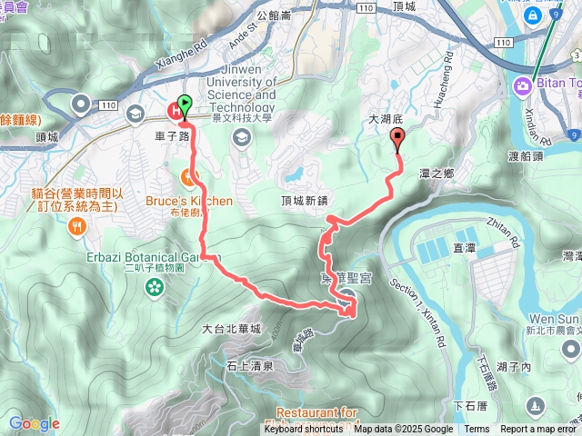 20250125六六登山隊新店塗潭灣潭碧潭三潭縱走