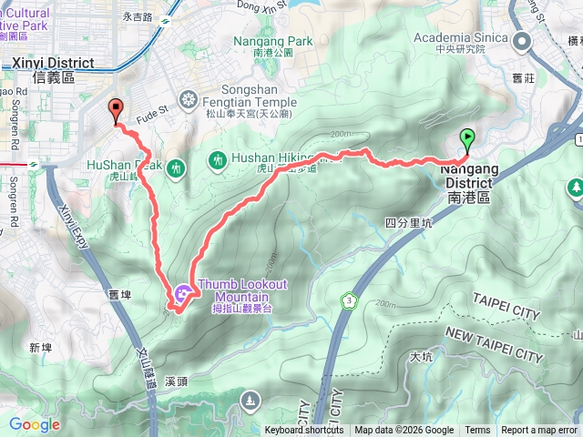 南港山親山步道/拇指山/豹山預覽圖