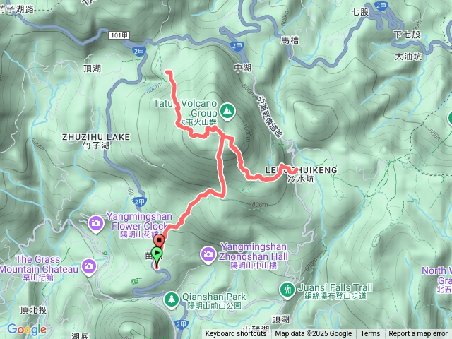 三進三出七星山