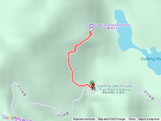 20250809 翠峰湖環山步道西口