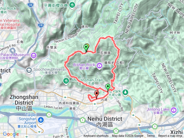 2026五一內湖雙心縱走