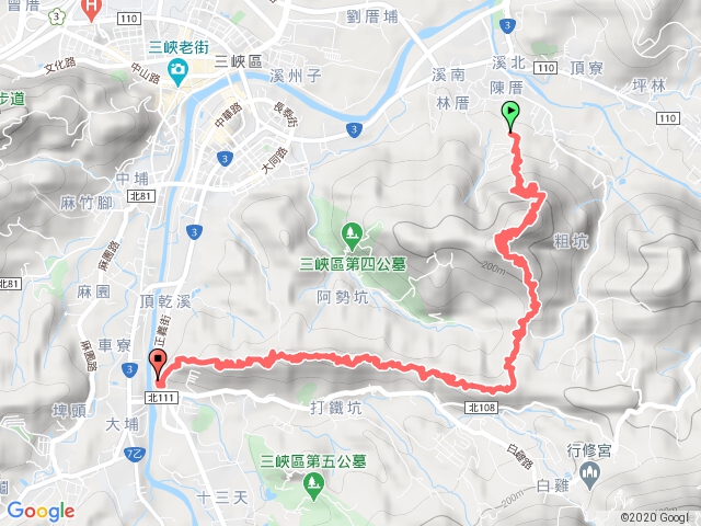 20200619溪南尖主公山王公坑山縱走