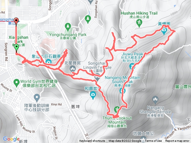 四獸山步道