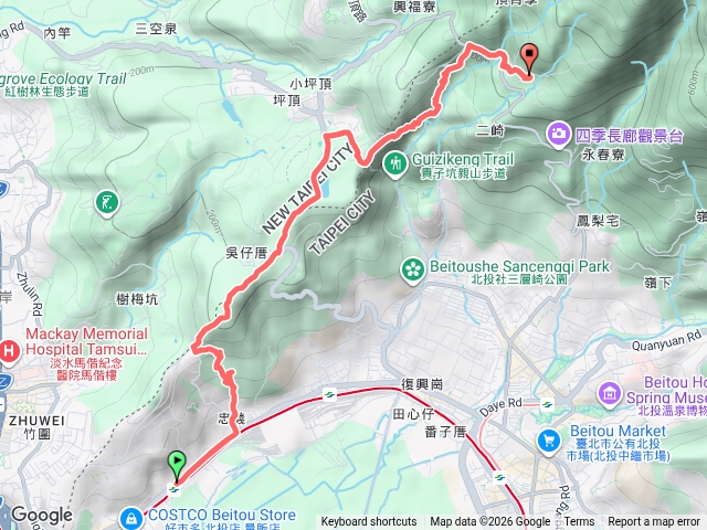 忠義山到清天宮預覽圖