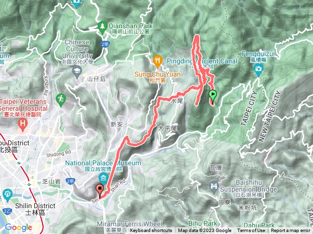 112/8/5/-坪頂三圳/清風亭/鵝尾山/瑪礁古道/狗殷勤/下故宮
