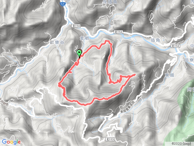 2015-02-28 三峽 金敏子山-詩朗山-塞口坑山-內金敏山 O型