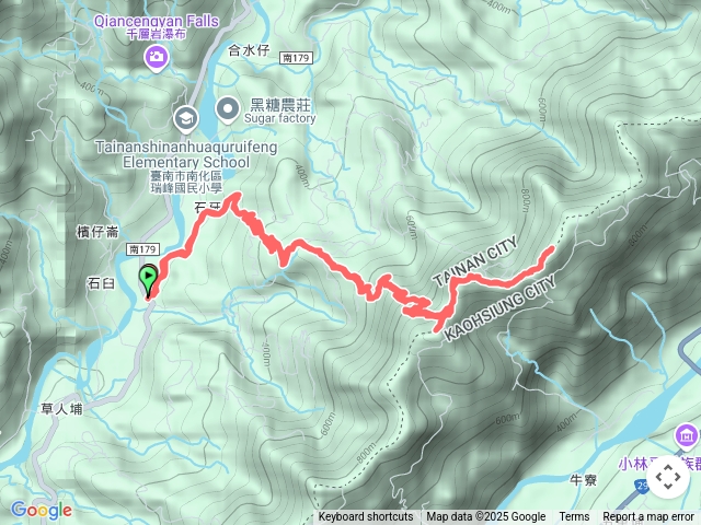 南179→939北鞍→小林山→939峰