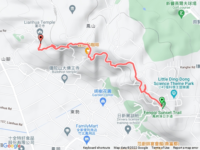 鳳崎落日步道