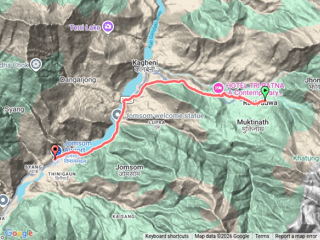 ACTTREKDay12|Muktinath→Jomsom