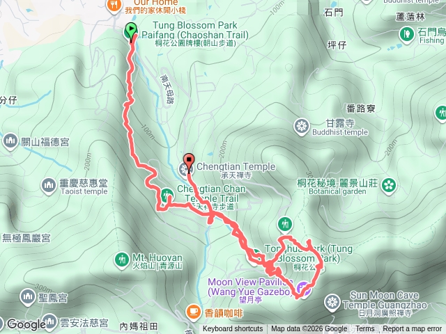 2026微笑山線大縱走尋寶集章任務微笑山線：【天上山系】望月亭桐花段202608161156預覽圖