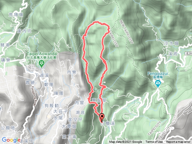 荷蘭古道>北五指山>內雙溪古道