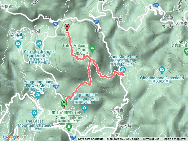 七星山(2進2出)-苗圃&冷水坑起登