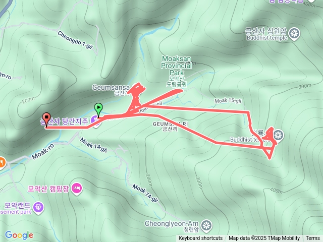 韓國母岳山登山步道