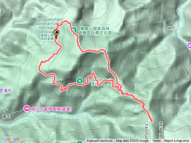 20251004東眼山東滿步道小O健走
