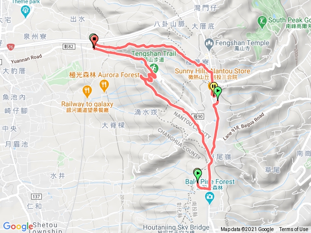 彰化－臺灣百大必訪步道藤山步道202102101658