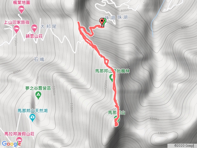 馬那邦山（珠湖起登）109.02.02